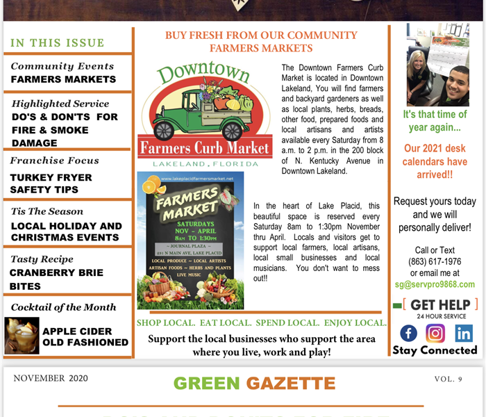 Green Gazette Newsletter